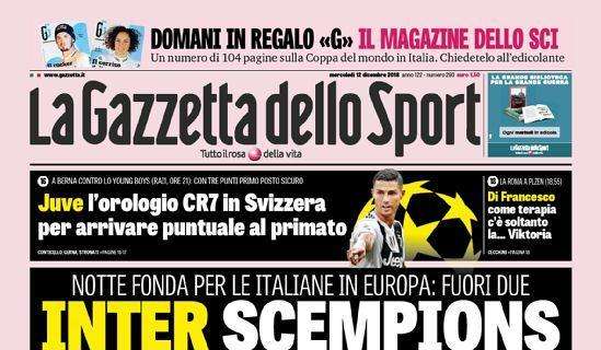 Gazzetta - Inter Scempions