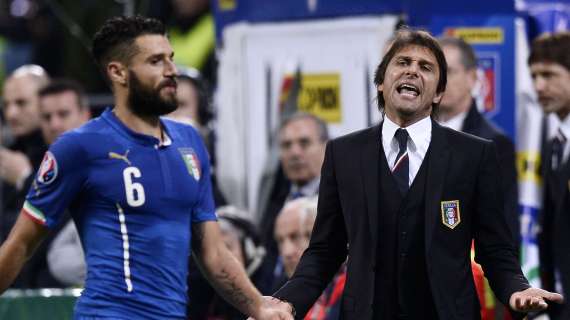 Conte e Candreva in Nazionale