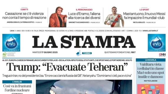 La Stampa - Mastantuono, pronto a far impazzire il mondiale