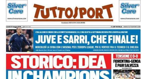 Tuttosport - Juve e Sarri, che finale!