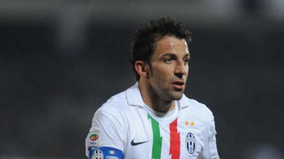 Infortunio Del Piero - Iniziati gli esami. Quasi certo il forfait contro la Roma