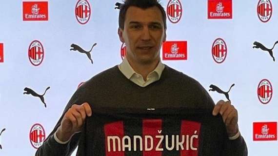 Milan, Mandzukic oggi era a Milanello: potrebbe recuperare per il Bologna