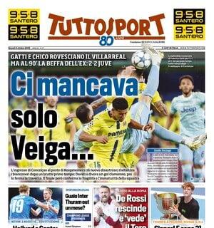Ci mancava solo Veiga, il rimpianto di Tuttosport 