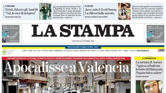 La Stampa - La difesa balla ancora 