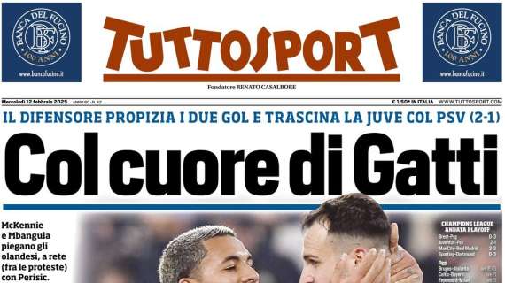 Tuttosport- Col cuore di Gatti