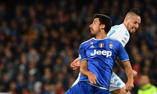 LIVE TJ - NAPOLI-JUVENTUS 1-1 - Hamsik risponde a Khedira