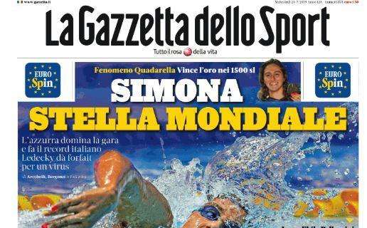 Gazzetta - Tra Inter e Juve sfida totale 