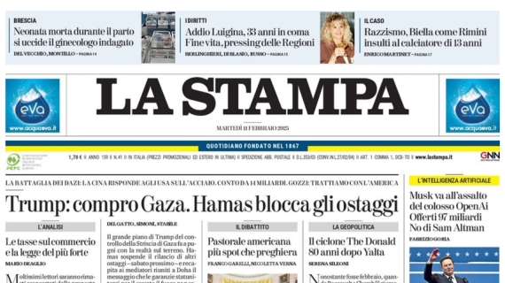 La Stampa - Esame da grande