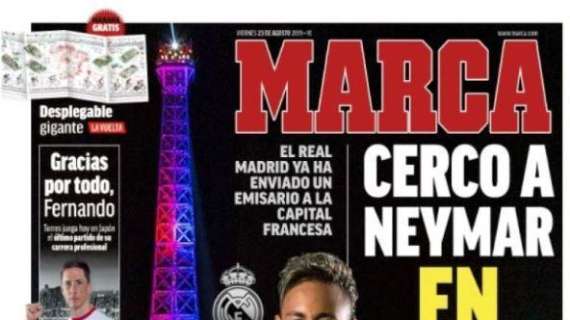 Marca - Assedio Neymar