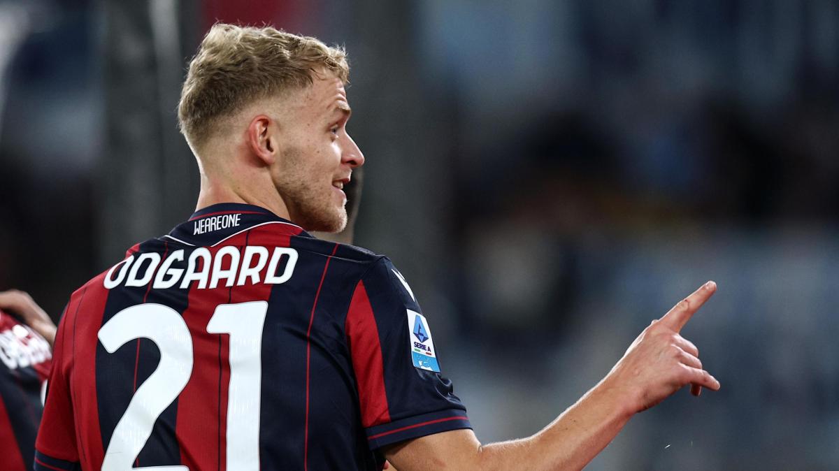 Qui Bologna - Juve, occhio a Odgaard: numeri da protagonista e record personale vicino