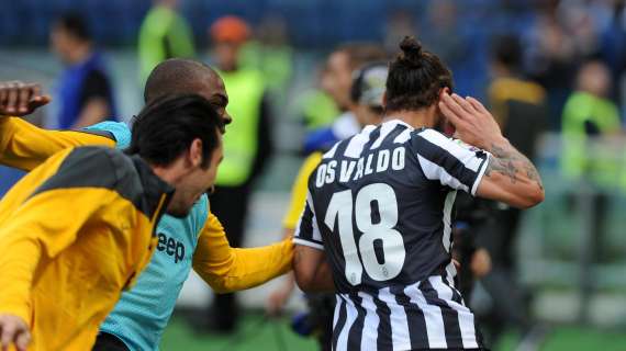 La Juventus su "Twitter": "All'ultimo secondo...Osvaldo"