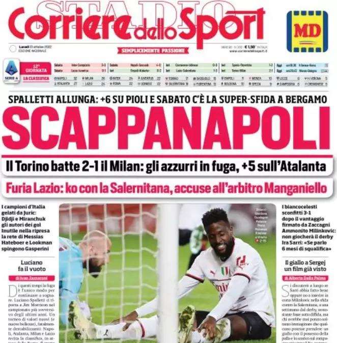 Corsport - Allegri, altri problemi 