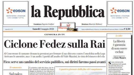Repubblica - L’Inter non è più pazza