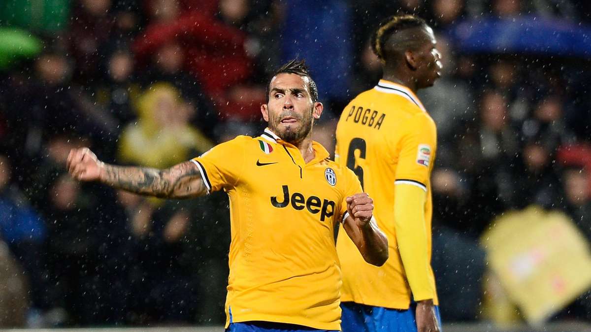 TEVEZ TOP PLAYER, LLORENTE C'E'. MARCHISIO GOL DA PRINCIPINO, INGUARDABILE OGBONNA