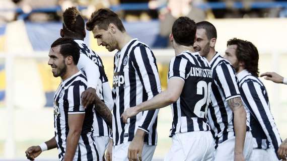Ecco i numeri della Juve contro il Chievo