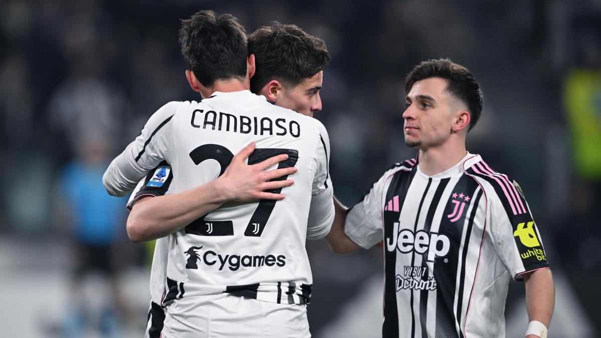 Juve-Pisa, il vantaggio di Cambiaso: azione nata sull'asse Conceicao-Yildiz