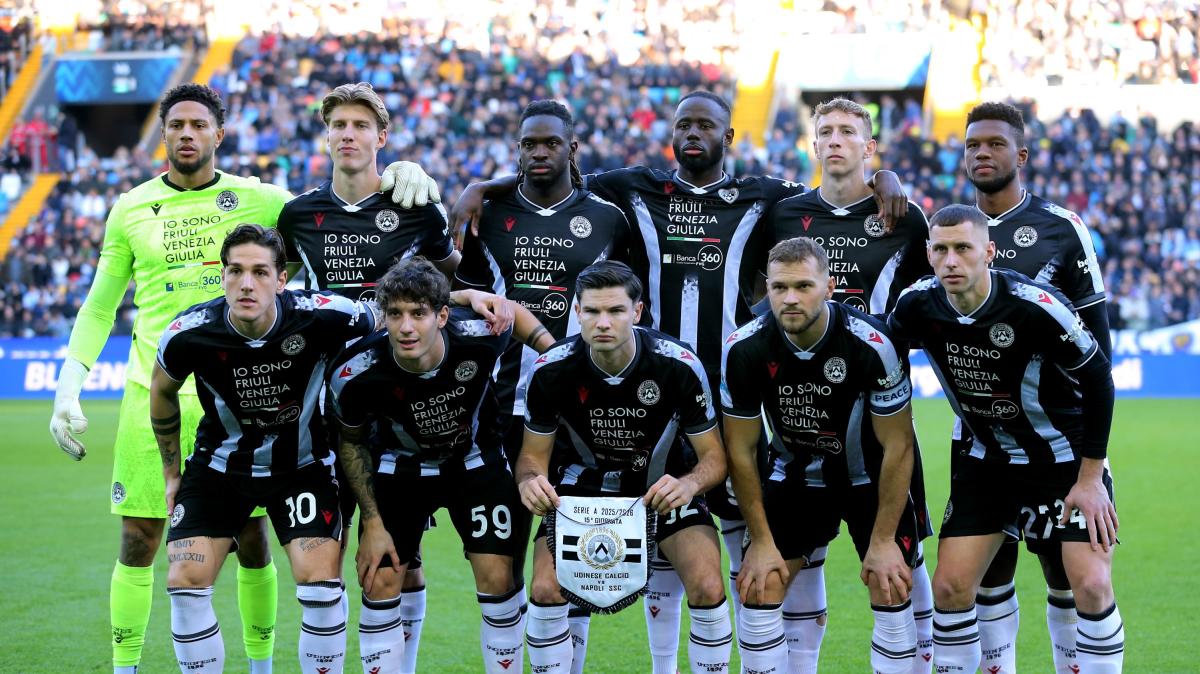 Serie A, le formazioni ufficiali di Udinese-Sassuolo