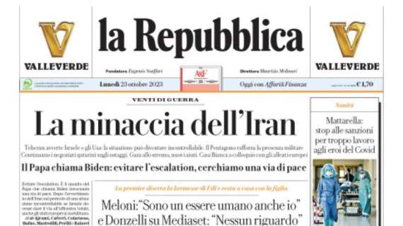 Repubblica - San siro, colpo Juve