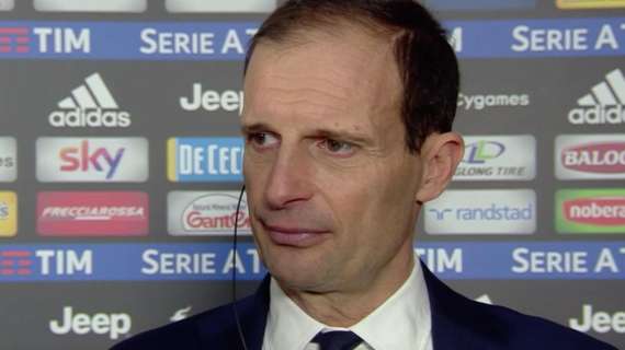 ALLEGRI A JTV: "Abbiamo difeso molto bene. Paulo sacrificato nel finale, ma ha fatto bella partita"