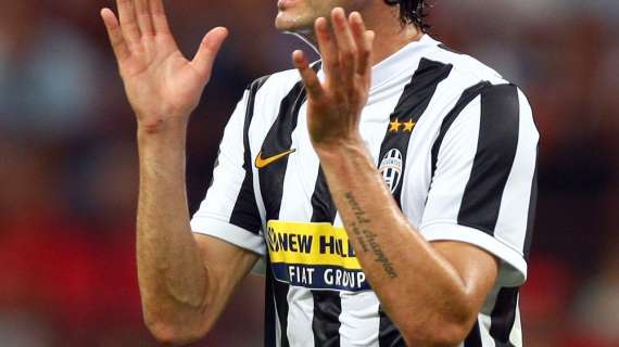 JUVE, ballottaggio Del Piero-Iaquinta