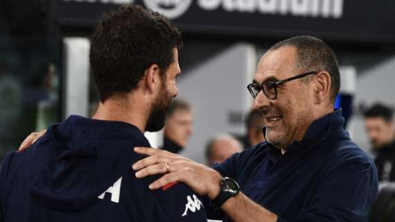 SARRI A SKYSPORT: “Un primo tempo sotto ritmo eravamo incerti. Abbiamo ampi margini di miglioramento”