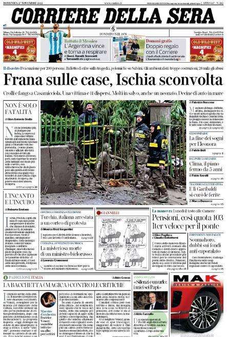 Corsera - L’Argentina vince e torna a respirare 