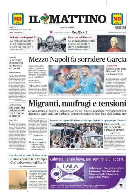 Il Mattino - Napoli, scatto per Koopmeimers