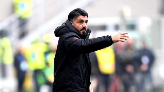 Gattuso: "Alla finale di Supercoppa con la Juve penseremo nelle prossime settimane"