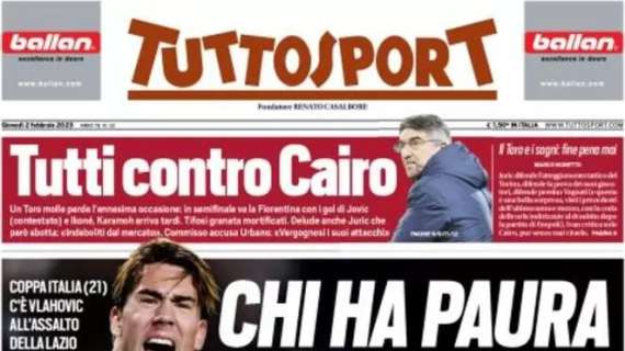 Tuttosport - Chi ha paura del -15 alla Juve?