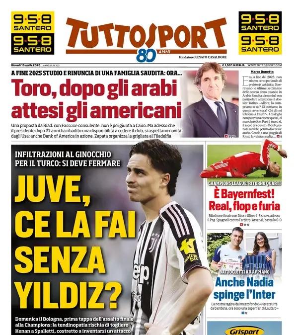 Juve, ce la fai senza Yildiz?