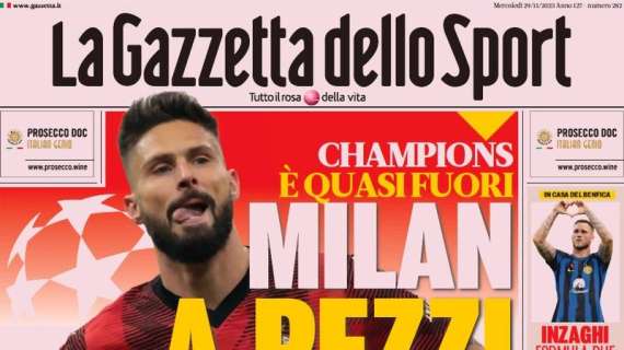 Gazzetta - Milan a pezzi