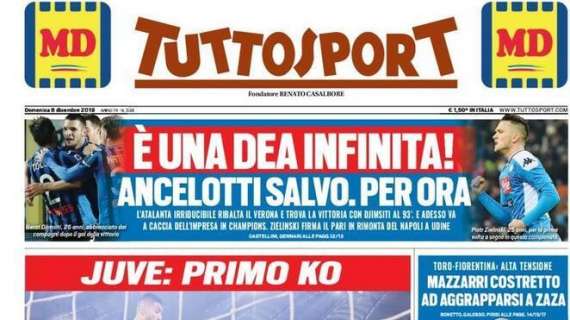 Tuttosport - CR7 non basta. Grande Lazio