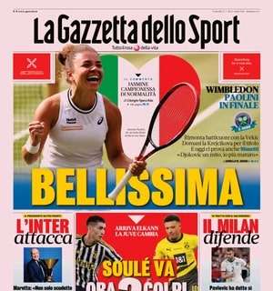 Gazzetta - Soulé va, tre colpi