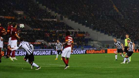 Corsera - La Juve ha perso il 50% dei gol segnati alla Roma nelle quattro partite giocate di recente