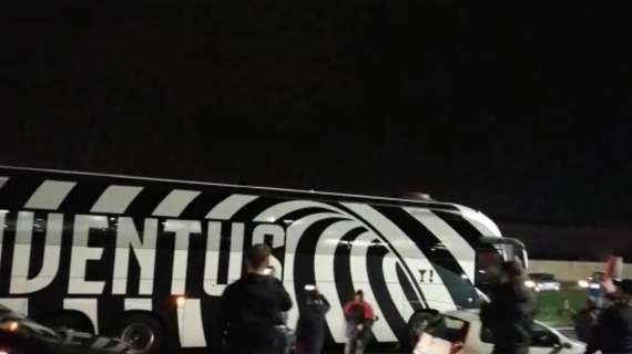 LIVE TJ - L'arrivo della Juventus all'Allianz Stadium (VIDEO)