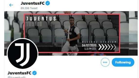 La Juventus cambia logo: sparisce il nome del club