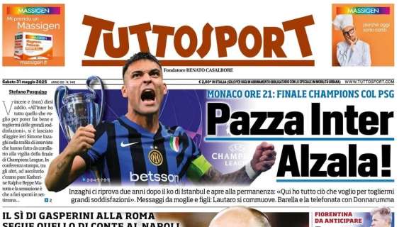 Tuttosport- Juve, si ricomincia da Tudor