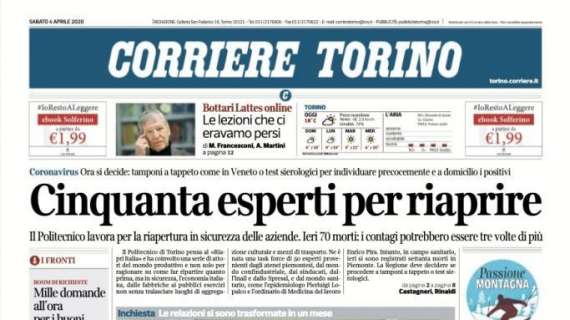 Corriere di Torino - Ancora positivi