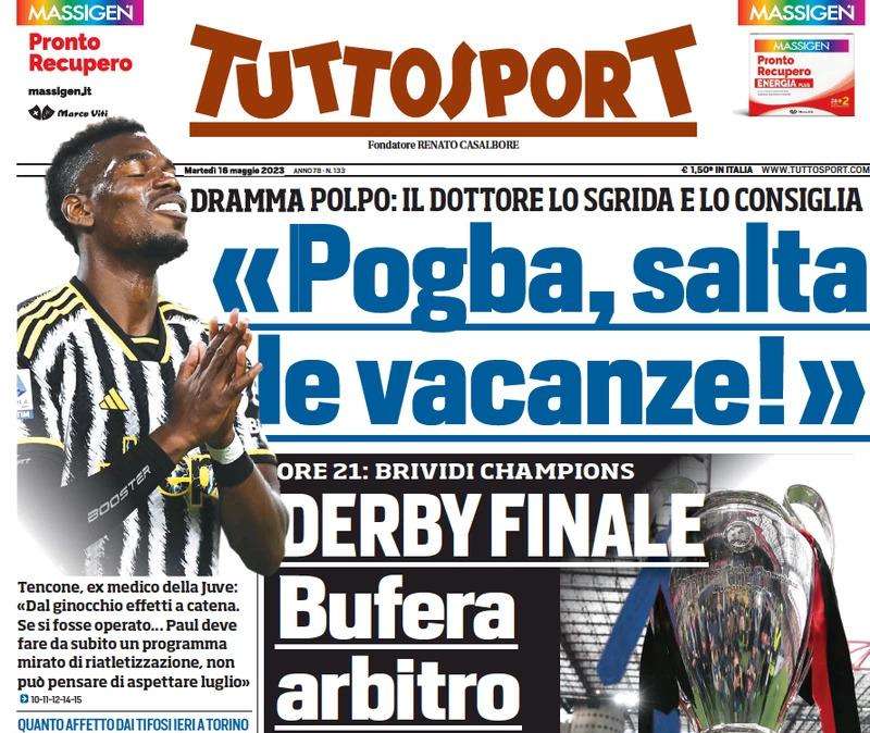 Tuttosport - Pogba, salta le vacanze 