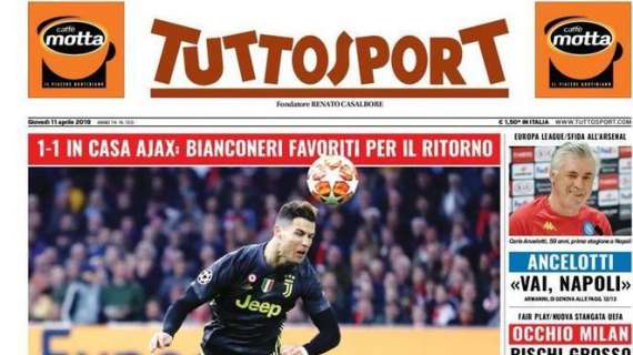 Tuttosport - Juve in volo con Ronaldo