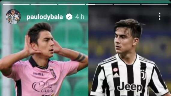 DYBALA: "Tanti auguri a Juventus e Palermo"