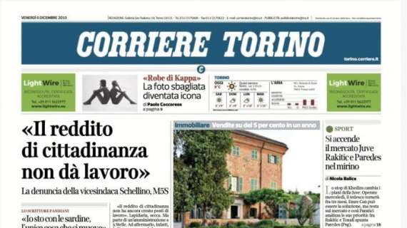 Corriere di Torino - Lo stop di Khedira apre il mercato 
