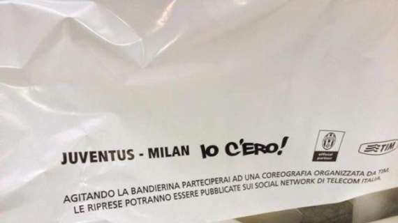 "Coreografia Juve-Milan spot Telecom. Venduti i sentimenti dei tifosi". La protesta dello Juventus Club Doc Valdorcia-Valdichiana "Beppe Furino" (GUARDA FOTO)