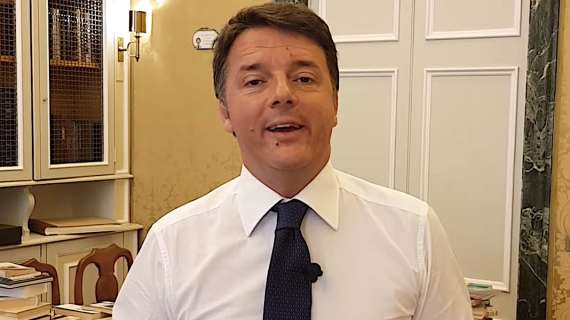 Renzi: "Neanche un centesimo alle squadre di Serie A"