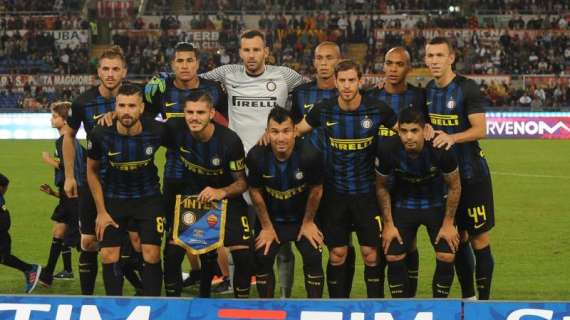 Inter-Roma: le formazioni ufficiali