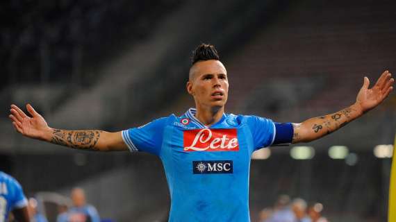 Ag. Hamsik: "Marek vuole vincere con la maglia del Napoli. Lo scudetto? La sconfitta contro la Juventus non compromette il cammino..."
