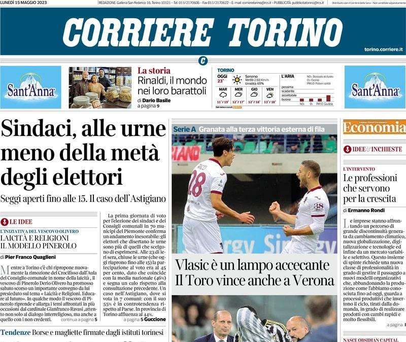 Corriere di Torino - Pogba, dal sorriso alle lacrime
