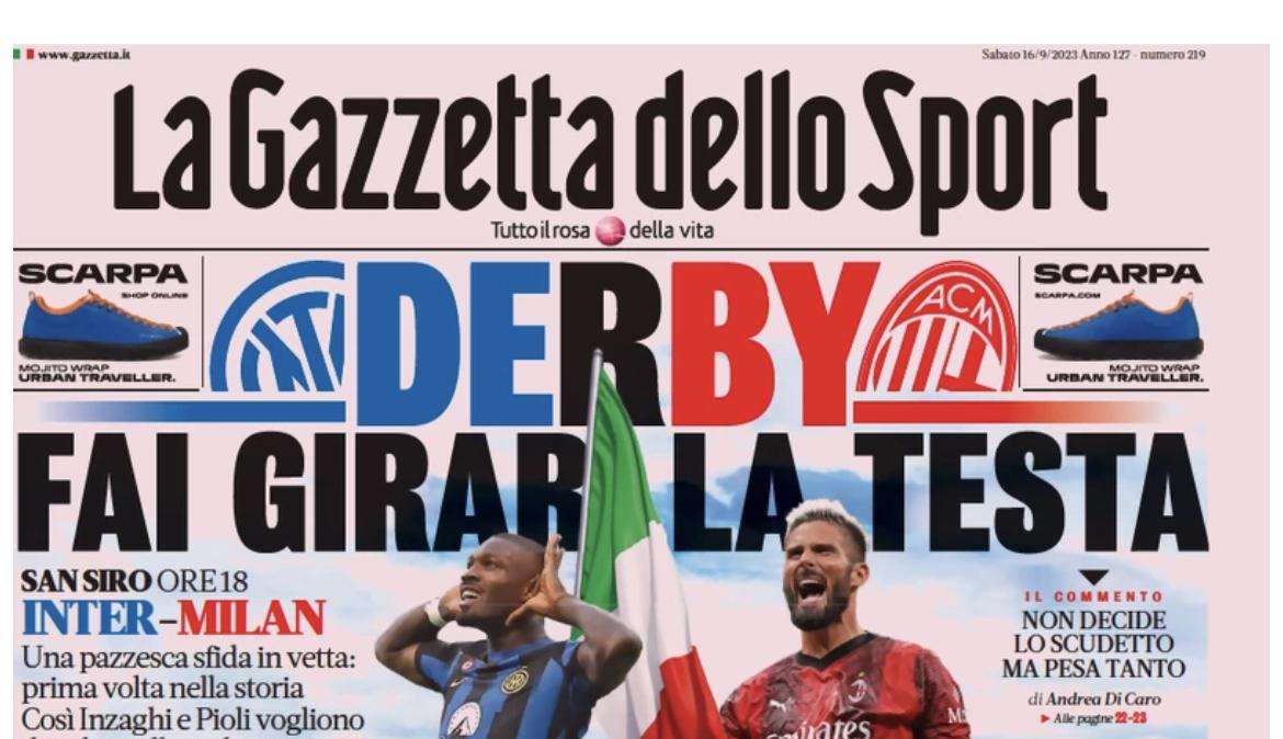 Gazzetta - Allegri in agguato 