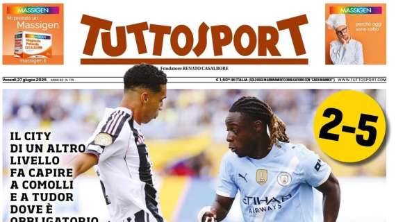Tuttosport - Juve, che sveglia!