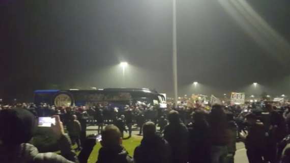 LIVE TJ - L'arrivo dell'Inter all'Allianz Stadium. Piovono fischi! (VIDEO)